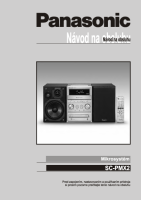 Panasonic - SC-PMX2 - Navod na obsluhu SK 